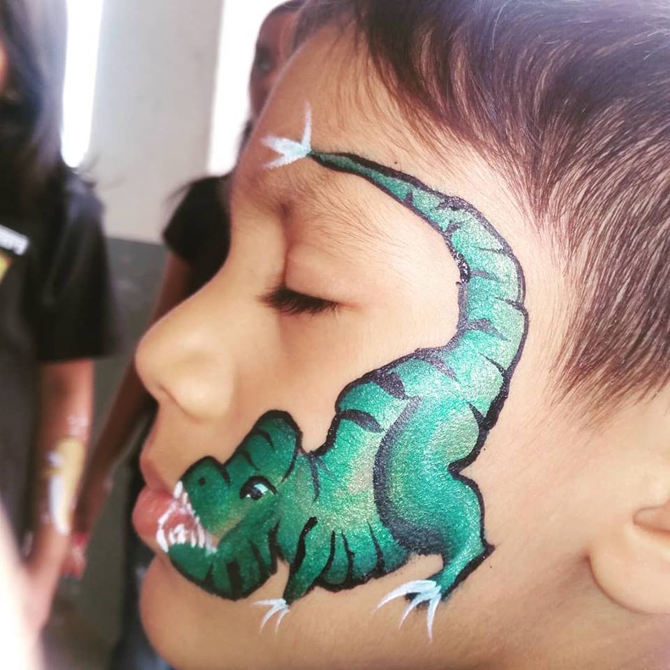 Face painting for family events